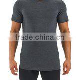 Wholesale Clothing,Men Bodybuilding Gym Fitness 95% Cotton 5% Elastane Custom T Shirt Athletic Apparel Manufacturers In China thumbnail-2