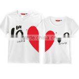2016 Korea Fashion Love Printed T-Shirt For Couple thumbnail-2