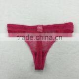 Women Elegant Lace Transparent Panty Sexy Ladies Bra Panty Set thumbnail-6