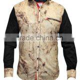 Yellow Party Wear Shirt thumbnail-1