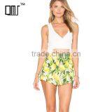 Deep Cut Wholesale Two Piece Sweat Shorts and Crop Top for Women thumbnail-1
