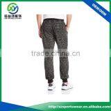 2016 Popular Black Color Breathable Sublimation Printing Sports Wear Running Pants / Jogger Pants / Harem Pants for Men thumbnail-2