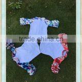 Ruffled Sleeve Raglan Christmas Shirt Ruffle Raglan Children Wear Floral Icing Raglan Shirts thumbnail-1