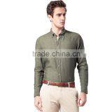 Men's Long Sleeve Flax Casual Shirt thumbnail-1