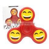 High Quality Cheap Wholesale Hand Spinner Plastic Kids Emoji Glow Spinner thumbnail-2
