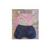 Baby Girl Sets,baby T-shirts and Short thumbnail-1