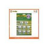 PP Self - Adhesive Removable Plastic Adhesive Hooks 30 * 14 Mm Heavy Duty thumbnail-1