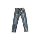Children's Classical Jeans Cotton Pants, Denim With 100% Cotton Fabric thumbnail-2