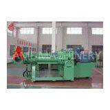 Green 132 Kw Rubber Strainer Machine With Electrical Control Cabinet