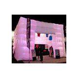 Outdoor Inflatable Cube Tent With Led Lights For Outlets 15m X 15m