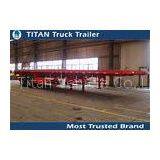 50 Tons 40foot Flatbed Semi Trailer for Carry Container , Hoses , Cement Bags thumbnail-1