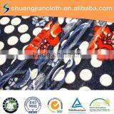 Spun Printed Velvet Fabric for Women Clothes thumbnail-1