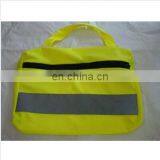 Yellow Reflective Safety Bag With Reflective Tape