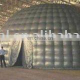 Black Inflatable Spherical Domes/igloo Tent