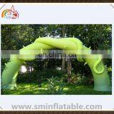 New Product Inflatable Green Vine Plant Arch Entrance, Inflatable Archway for Advertising /event Activity