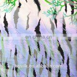 Printed Silk Opal Fabric