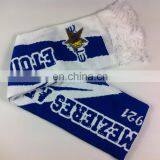 Custom Knitted 100% Acrylic Knitted Butterfly Knit Scarf thumbnail-1