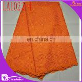 african popular lace fabric wholesale voile lace in guangzhou 2016