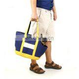 Shoulder Bag With Denim Fabric Cat Bag Side Open thumbnail-6