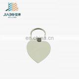 Heart Shape Custom Painted Zinc Plating Metal Keychain thumbnail-3