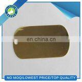 Gold Plated Blank Dog Tags thumbnail-1