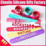 Fashionable Silicone Slap Bracelet/custom Slap Bracelets thumbnail-1