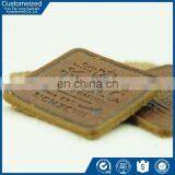 China Facroty Factory Custom Printed Embossed Leather Patch thumbnail-3