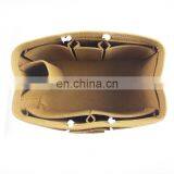 Yellow Color Hot Selling Cosmetic Handbag Purse Felt Make up Organizer Bag thumbnail-4