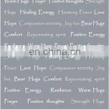 Gift For Her Fleece Throw Blanket - Inspirational Blanket, Grey Sherpa Healing Blanket thumbnail-6