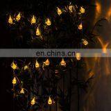 Led Pumpkin Face Style String Light Decoration Solar Powered For Halloween Garden Home Patio Holiday Party thumbnail-3