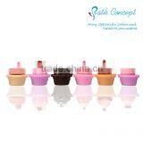 Cupcake Shape Moisturizing Organic Lip Balm for Kids thumbnail-4