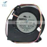 E1033H12B8AP-60 12V 0.77A 9733 Double Ball Blower Fans thumbnail-1