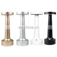 Hot Sale European Design Decorative Cordless Table Lamp Bedside Table Lamps Modern For Bedroom