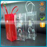 2016 Eco-friendly Colorful Pvc Beer Bottle Cooler Bag Plastic Pvc Ice Wine Bag thumbnail-5