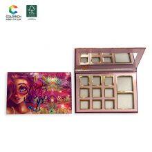 Wholesale 24 DIY Pigment Empty Magnetic Luxury Eyeshadow Palette Empty Makeup Color Custom Private Label Eyeshadow Palette thumbnail-3