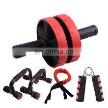 Multifunctional Abdominal Wheel Ab Fitness Wheel Roller Set Push Ups Grab Hand Resistance Band For Exercise Equipment thumbnail-1
