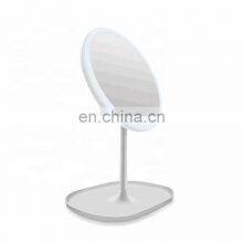 Hot Sale 90 Degree Rotate Stainless Steel Frame Round Makeup Mirror LED Mirror thumbnail-2
