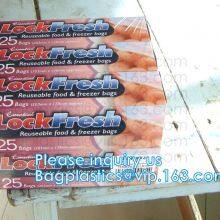 Food Fresh Bag/Food Vacuum Storage Bag/Kitchen Vacuum Bag, Food Grade Leakproof Fresh Large Zipper Freezer thumbnail-1