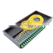 FTTH Fiber Optic 1*N 1x2 1x4 1x8 1x16 1X32 1X64 Fiber Optical Rack Mount Type Plc Splitter