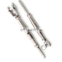 Stainless Steel 304 316 Turnbuckles Closed Body Rigging Screw Jaw and Swage Stud Heavy Duty Wire Rope Fitting thumbnail-3