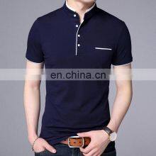 Wholesale High Quality Polo T-shirts for Men Custom Pattern Logo Premium Designs Comfortable Fitting OEM ODM thumbnail-1