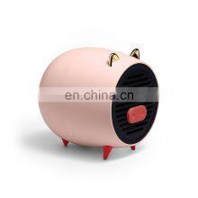 New Arrival Portable New Mini Small Home Office Heater Desktop Ceramic Electric Fan Heater thumbnail-2