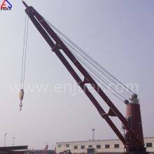 Enjue Type 40ton ABS CCS LR BV Approved Stiff Boom Steel Rope Luffing Marine Deck Ship Crane Pedestal Offshore Crane Dock Crane With Best Service for Sale thumbnail-5