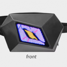DIY Cool Black LED Knight Backpack（Wechat:13510231336） thumbnail-2