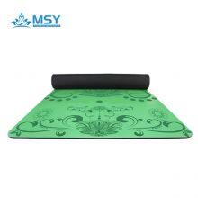 Recycled Durable Non-Slip Double Sided Rubber Yoga Mat With Custom Logo thumbnail-1