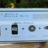 Set of 4 Craft Cocktails - Handmade Copper Moscow Mule Mugs With Gift Box (Set of 4, 16 Oz., Smooth) thumbnail-5