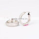 Chinese Jewellery s 925 Silver CZ Sex Hoop Ring Type Earring Factory Wholesale thumbnail-4