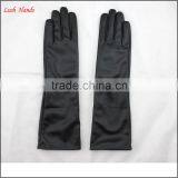 Long Women Dresses Imitation Leather Fabric Wholesale Factory Gloves thumbnail-2