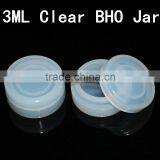 Vaporizer Oil Silicone Jars Dab Containers 3ml Clear Silicone Bho Container Silicone Dab Wax Jars