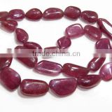 Super Finest Quality Natural Pink Ruby Tumble Shape Beads 8X11MM-9X23MM Approx 16''Inch